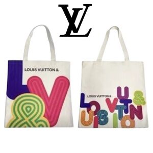 Louis Vuitton Multicolor Canvas Tote Bag